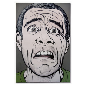 Gloups! - 2008 - Acrylic Paint on canvas - 72 x 48“