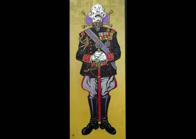 General – 2009 - Vinyl Paint and Gold leafs on wood - 60 x 24”